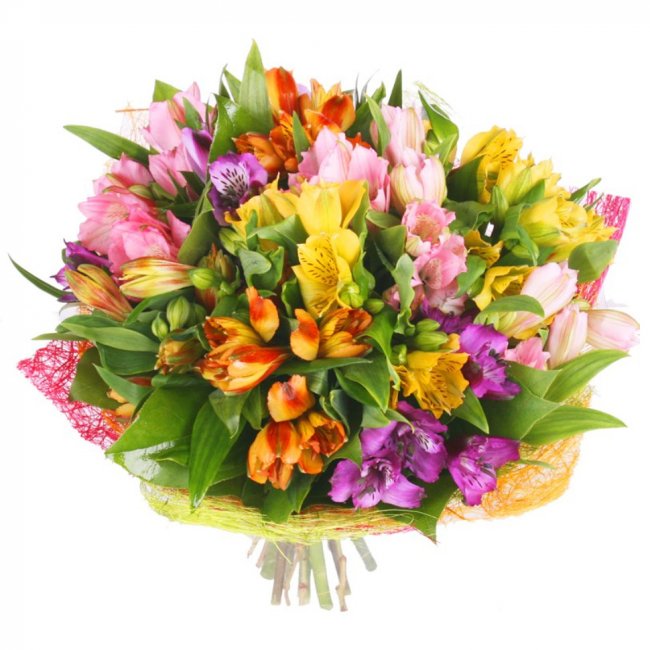 Букет цветов "Жар-птица" Букет цветов "Жар-птица"